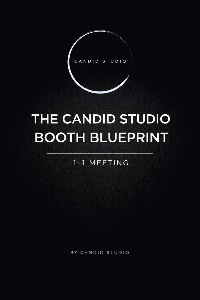 Photobooth Business 1-1 Consultation - The Candid Studio Booth Blueprint